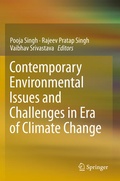 Cover: Contemporary Environmental Issues and Challenges in Era of Climate Change - Springer