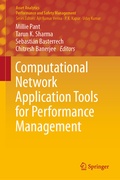 Cover: Computational Network Application Tools for Performance Management - Springer