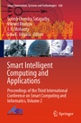 Cover: Smart Intelligent Computing and Applications - Springer