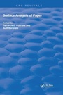 Cover: Surface Analysis of Paper - CRC Press