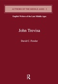 Cover: John Trevisa - Routledge