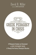 Cover: Greek Pedagogy in Crisis - Wipf & Stock Publishers