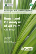 Cover: Bunch and Oil Analysis of Oil Palm - CABI Publishing