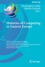 Cover: Histories of Computing in Eastern Europe - Springer