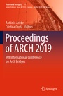 Cover: Proceedings of ARCH 2019 - Springer