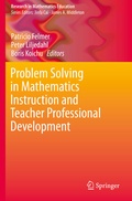 Bild: Problem Solving in Mathematics Instruction and Teacher Professional Development - Springer