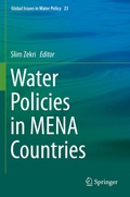 Cover: Water Policies in MENA Countries - Springer