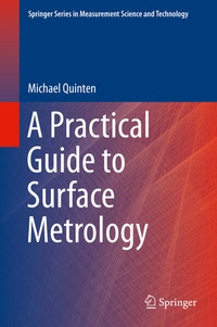 Enlarge image Cover: A Practical Guide to Surface Metrology - Springer