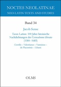 Cover: Tassus Latinus. 100 Jahre lateinische Nachdichtungen der Gerusalemme liberata (1584-1683) - Georg Olms Verlag