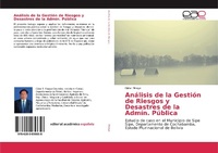 Abbildung von: Análisis de la Gestión de Riesgos y Desastres de la Admín. Pública - Editorial Académica Española