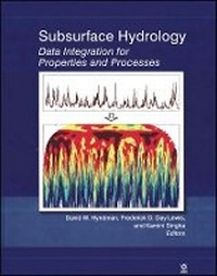 Enlarge image Cover: Subsurface Hydrology - Data Integration for Properties and Processes - Wiley