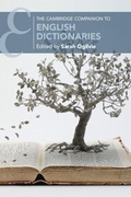 Cover: The Cambridge Companion to English Dictionaries - Cambridge University Press