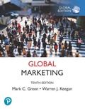 Cover: Global Marketing, Global Edition - Pearson Education Limited