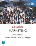 Cover: Global Marketing plus Pearson MyLab Marketing with Pearson eText, Global Edition - Pearson Education Limited