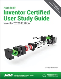Abbildung von: Autodesk Inventor Certified User Study Guide (Inventor 2020 Edition) - SDC Publications