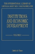 Cover: Institutions and Economic Development - Edward Elgar Publishing
