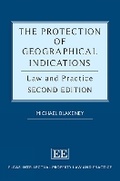 Cover: The Protection of Geographical Indications - Edward Elgar Publishing