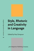 Cover: Style, Rhetoric and Creativity in Language - John Benjamins Publishing Company