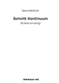 Abbildung von: Schnitt-Kontinuum - Books on Demand