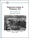 Cover: Engineering Geology of Washington, D.C. - Washington, D.C. to Greenbelt, Maryland, July 14, 1989, Field Trip Guidebook T234 - Wiley