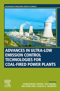 Cover: Advances in Ultra-low Emission Control Technologies for Coal-Fired Power Plants - Woodhead Publishing