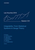 Cover: Integrability: From Statistical Systems to Gauge Theory - OUP eBook