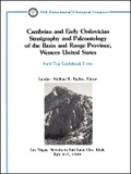 Cover: Cambrian and Early Ordovician Stratigraphy and Paleontology of the Basin and Range Province, Western United States - Las Vegas, Nevada to Salt - Wiley