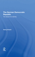Cover: The German Democratic Republic - Routledge