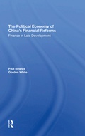 Cover: The Political Economy Of China's Financial Reforms - Routledge