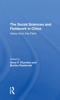 Cover: The Social Sciences And Fieldwork In China - Routledge