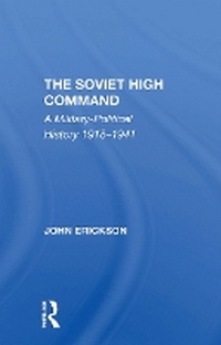 Enlarge image Cover: The Soviet High Command - Routledge