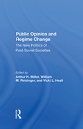Cover: Public Opinion And Regime Change - Routledge