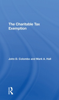 Enlarge image Cover: The Charitable Tax Exemption - Routledge