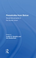 Cover: Perestroika From Below - Routledge