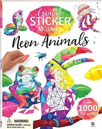 Enlarge image Cover: Creative Sticker Mosaics Neon Animals - Hinkler Books