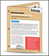 Enlarge image Cover: The On-Your-Feet Guide to Boosting Vocabulary - Corwin Press Inc