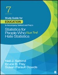 Cover: Study Guide for Education to Accompany Salkind and Frey's Statistics for People Who (Think They) Hate Statistics - SAGE Publications Inc