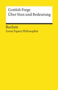 Cover: &Uuml;ber Sinn und Bedeutung - Reclam