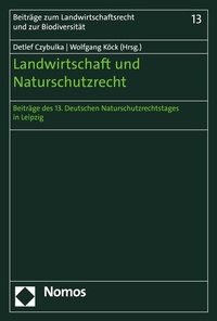 Abbildung von: Landwirtschaft und Naturschutzrecht - Nomos