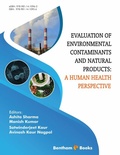 Cover: Evaluation of Environmental Contaminants and Natural Products: A Human Health Perspective - Bentham Science Publishers