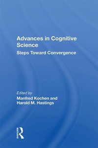 Abbildung von: Advances In Cognitive Science - CRC Press