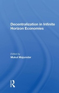 Cover: Decentralization In Infinite Horizon Economies - CRC Press