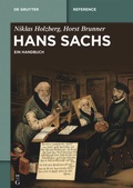 Cover: Hans Sachs - De Gruyter