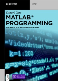 Enlarge image Cover: MATLAB Programming - De Gruyter