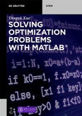 Cover: Solving Optimization Problems with MATLAB&reg; - De Gruyter