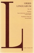Cover: Orbis Linguarum - Neisse Verlag