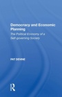 Cover: Democracy And Economic Planning - Routledge