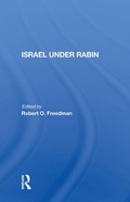 Cover: Israel Under Rabin - Routledge
