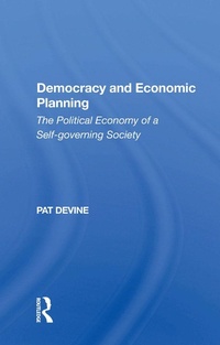 Enlarge image Cover: Democracy And Economic Planning - Routledge