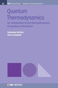 Cover: Quantum Thermodynamics - Morgan & Claypool Publishers